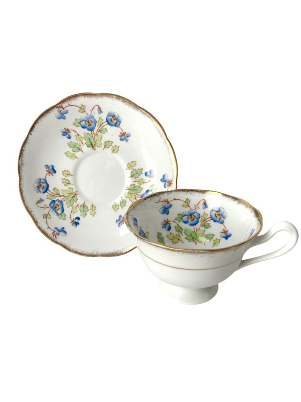 10 Mismatched Tea Cups and Saucers Teacups Instant Collection Tea Party Crafting - Picture 2 of 11